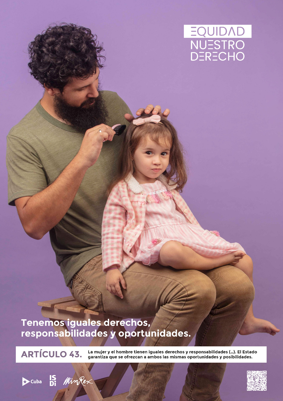 Campaña para informar sobre las garantías para el cumplimiento de los derechos Humanos en Cuba (Tesis de Dianeyis Balberán Ulloa y Roxana Díaz Gutiérrez / Isdi) (Foto: My Reguera Studio) / MY Reguera Studio